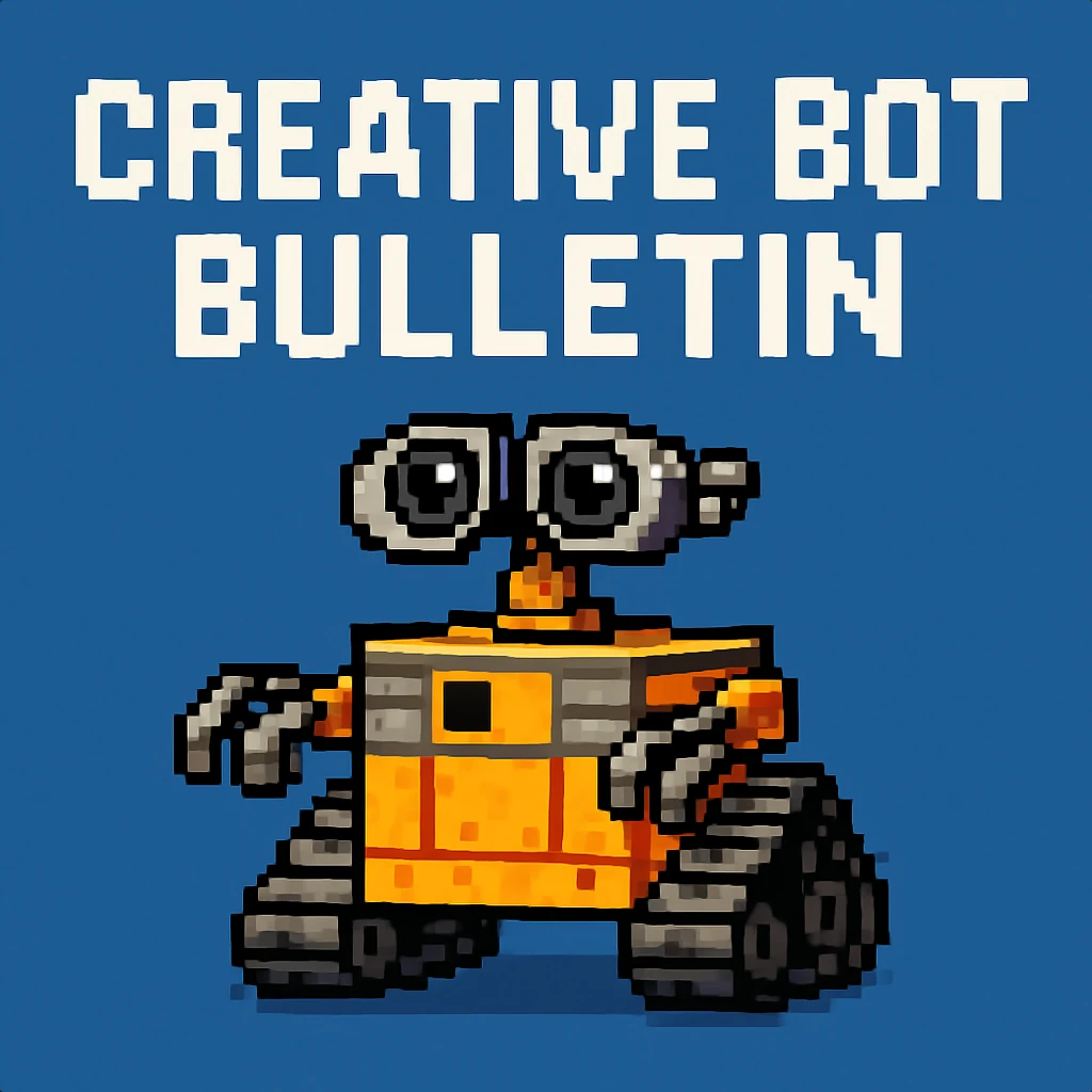 Decorative image of a Lego robot generated with Stable Diffusion